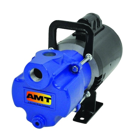 Amt Pump 1-in. Cast Aluminum Self-Priming Electric w/ 1/3 HP 1PH ODP 2851-96